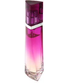 Perfume bottle with a fade appearance